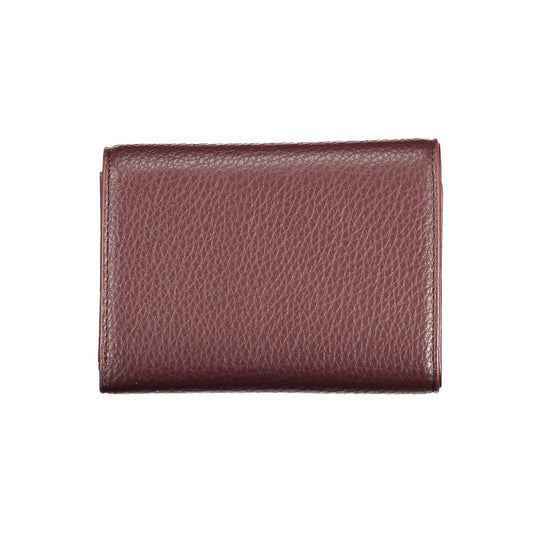 Mario Valentino Rosso Polyurethane Women Wallet