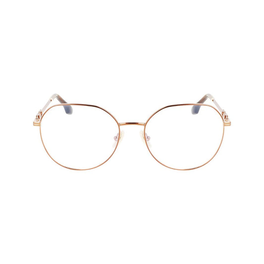 Victoria Beckham Brown Metal Glasses (Frames)