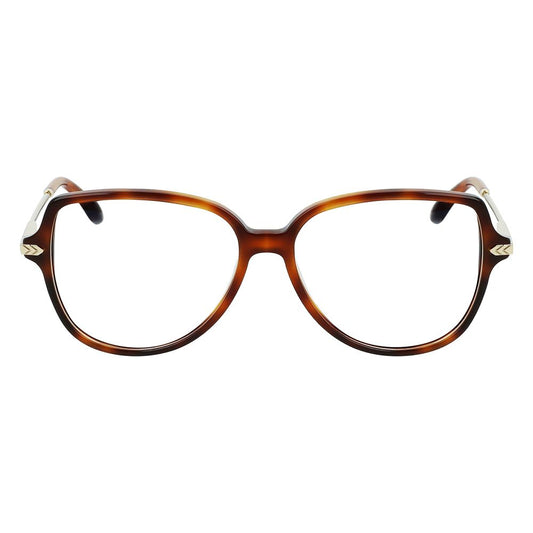 Victoria Beckham Brown Acetate Glasses (Frames)
