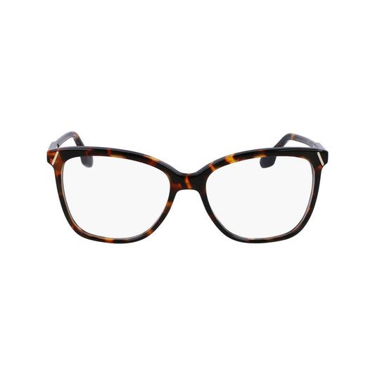 Victoria Beckham Brown Acetate Glasses (Frames)