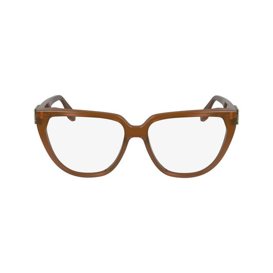 Victoria Beckham Brown Acetate Glasses (Frames)
