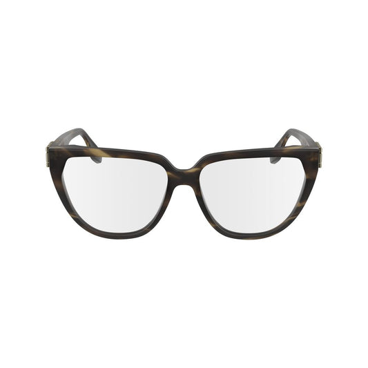 Victoria Beckham Brown Acetate Glasses (Frames)