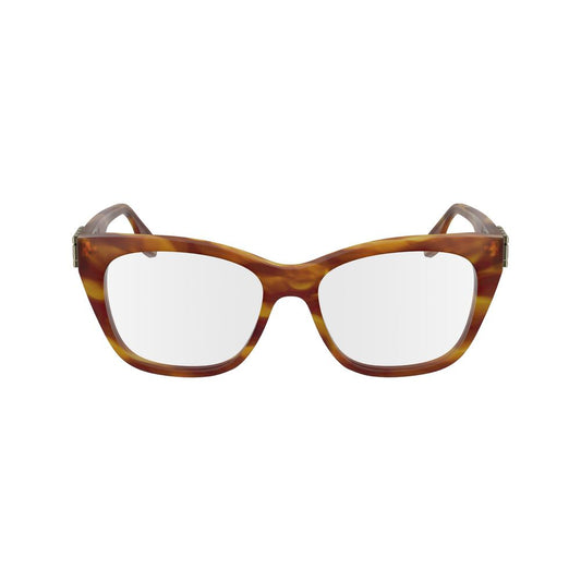 Victoria Beckham Brown Acetate Glasses (Frames)