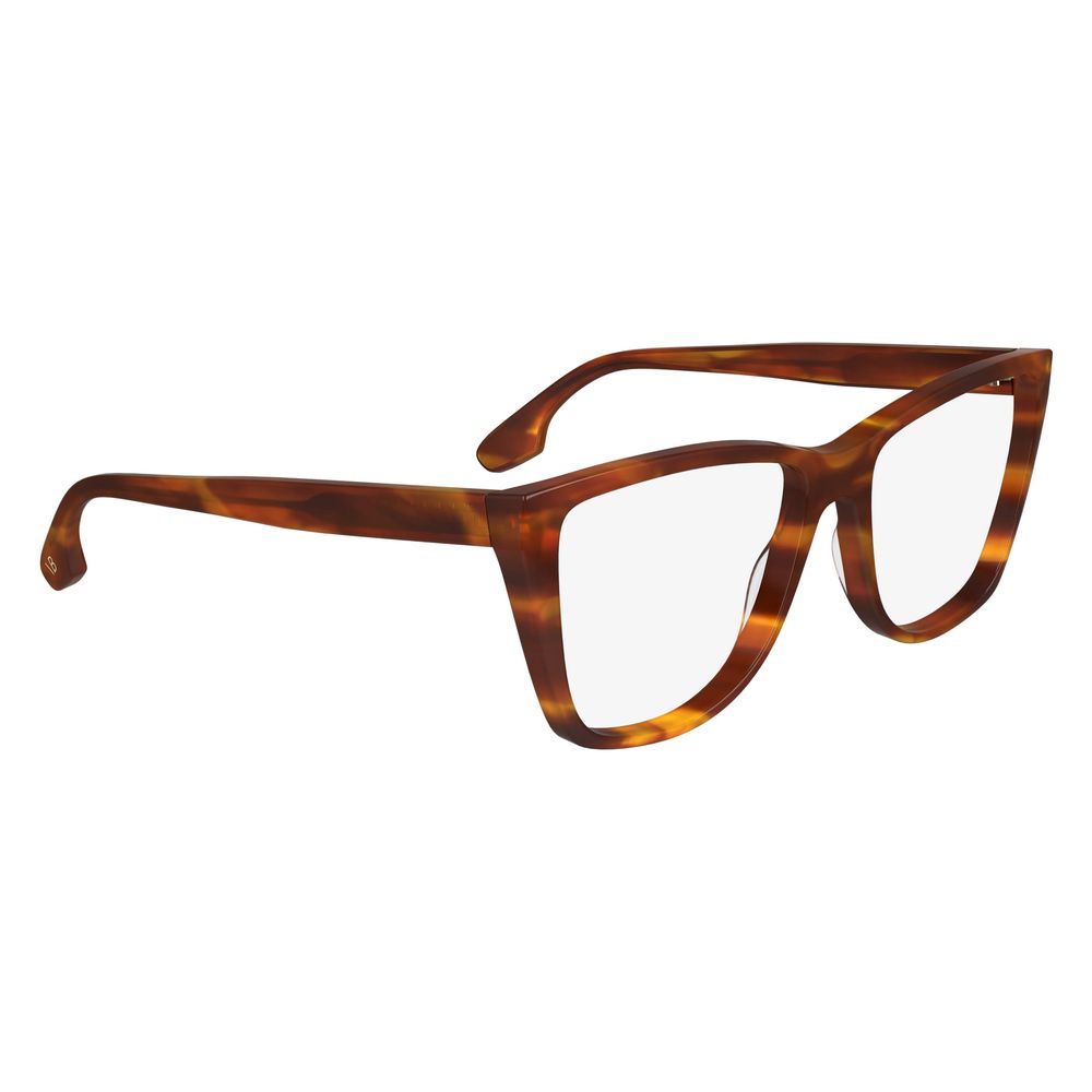 Victoria Beckham Brown Acetate Glasses (Frames)