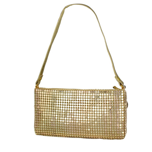 Chronotech Gold Synthetic Handbag