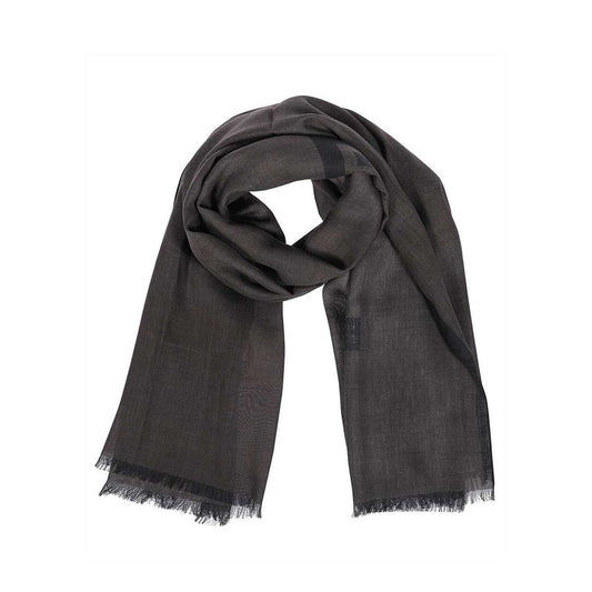 Givenchy Gray Cashmere Scarf