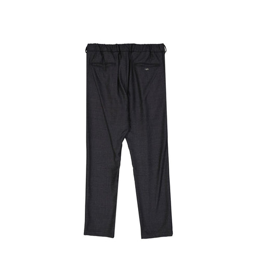 Herno Gray Wool Casual Pants