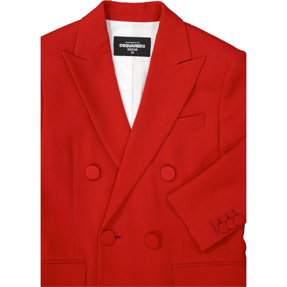 Dsquared² Multicolor Viscose Coat