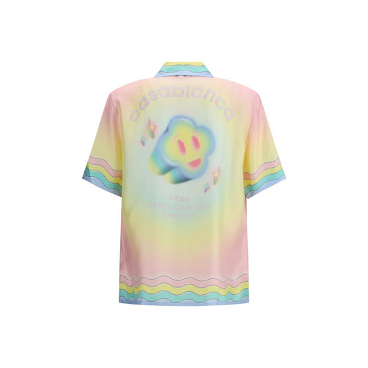 Casablanca Multicolor Silk Pattern Shirt