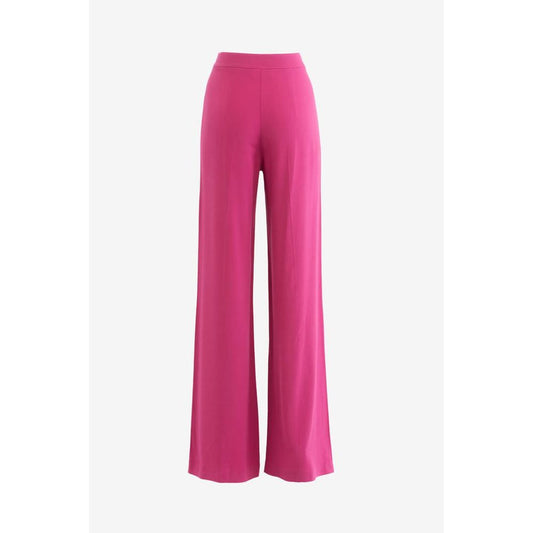 Patrizia Pepe Fuchsia Viscose Casual Pants