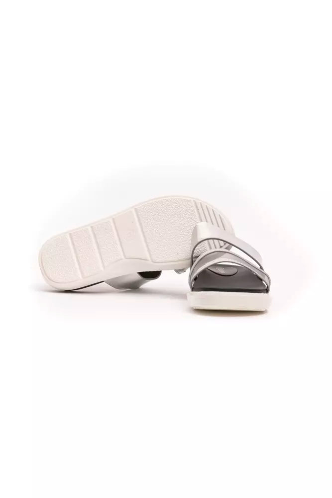 Péché Originel Silver Upper Material Sandal