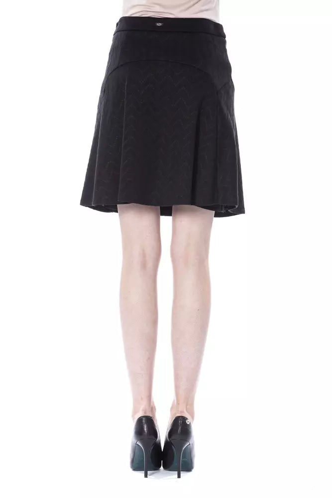 BYBLOS Black Polyester Skirt