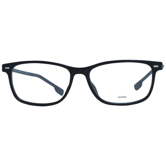 Hugo Boss Schwarze Acetat-Brille (Rahmen)