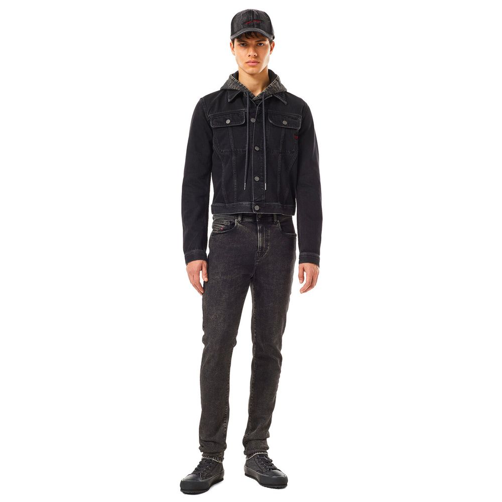 Diesel Schwarz Baumwolle Herren Jeans