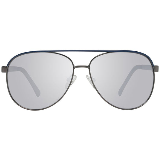 Guess Gray Metal Sunglasses