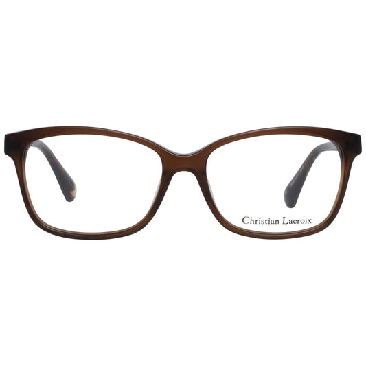 Christian Lacroix Brown Plastic Glasses (Frames)