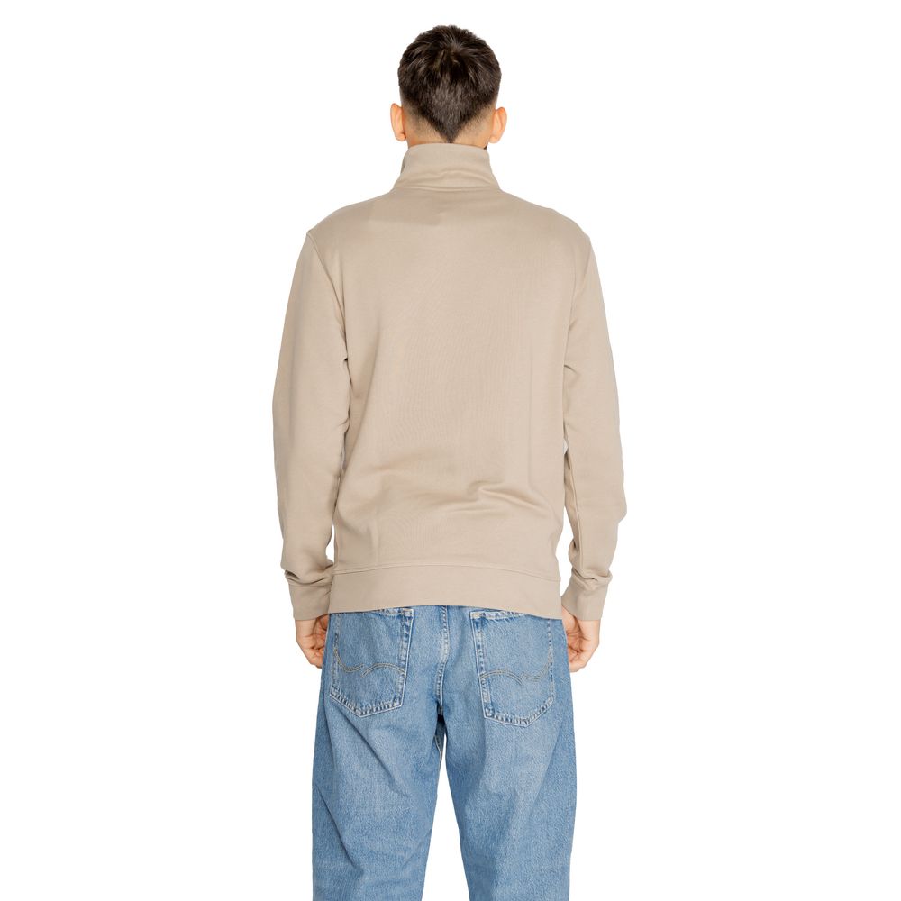 Hugo Boss Braunes Baumwoll-Sweatshirt