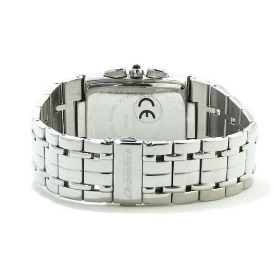 Chronotech Silver Stainless Steel Dress Watch