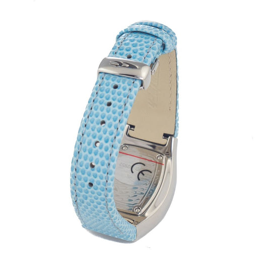 Chronotech Blue Leather Dress Watch