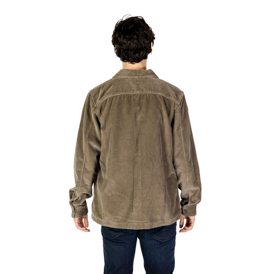 Calvin Klein Jeans Beigefarbenes Baumwollhemd