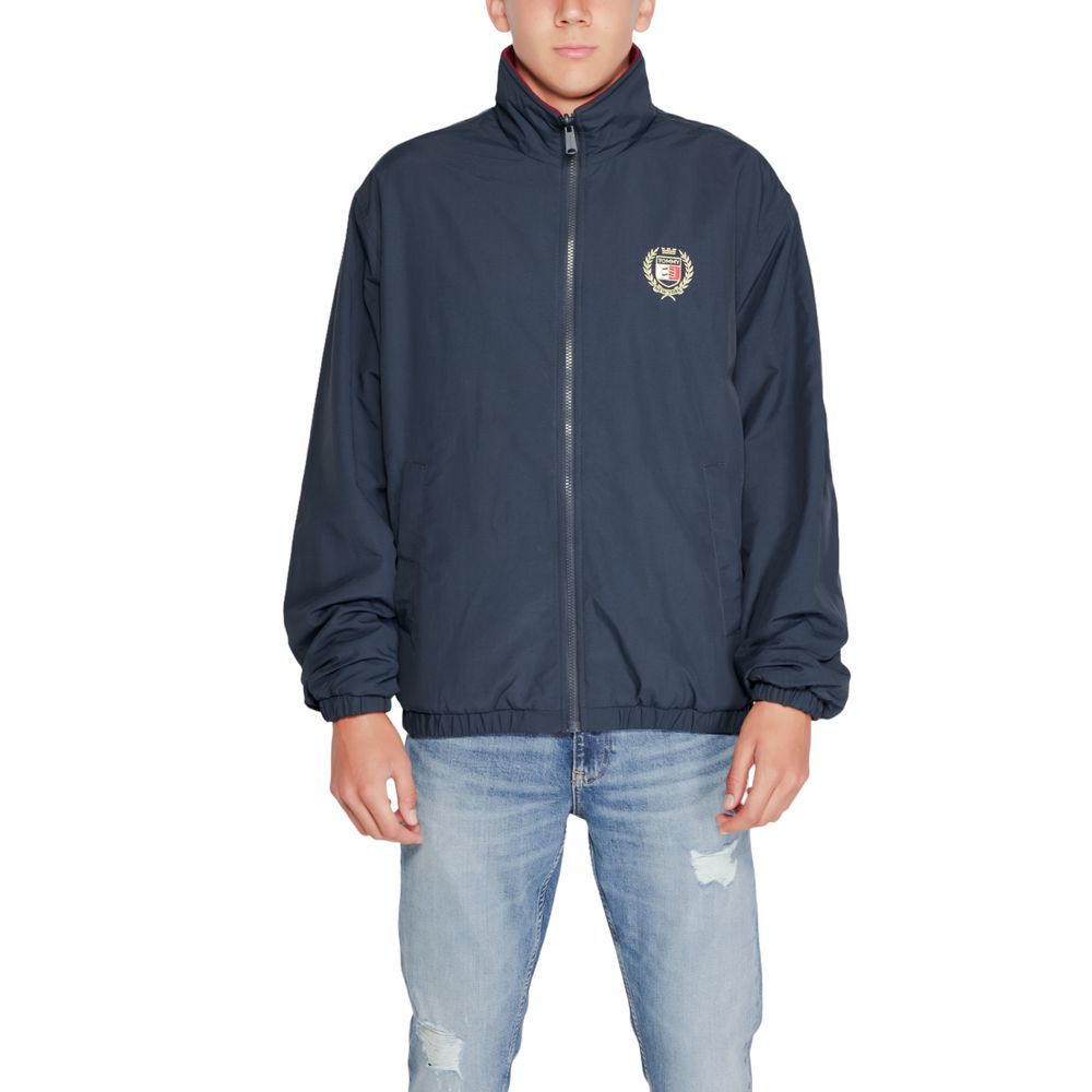 Tommy Hilfiger Jeans Blaue Jacken aus recyceltem Polyester &