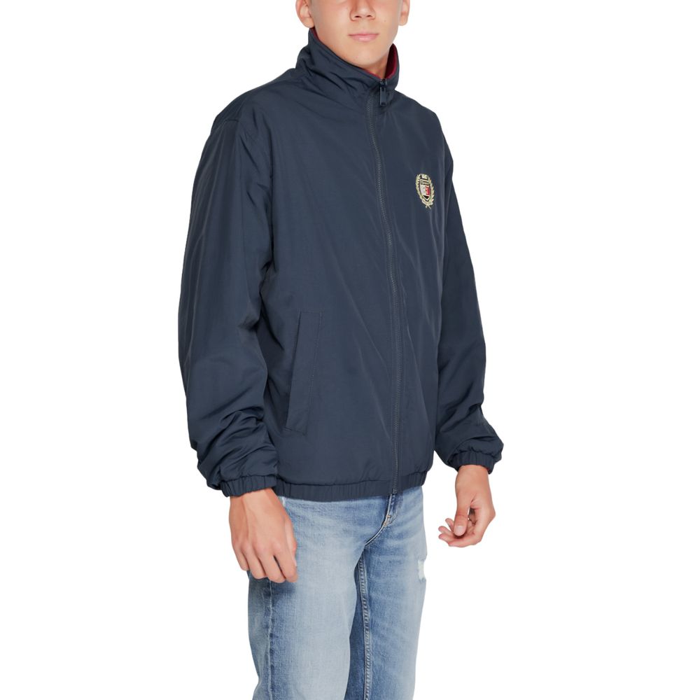 Tommy Hilfiger Jeans Blaue Jacken aus recyceltem Polyester &