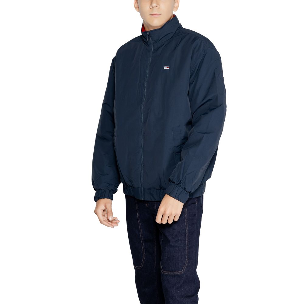 Tommy Hilfiger Jeans Blaue Polyamid-Jacken &