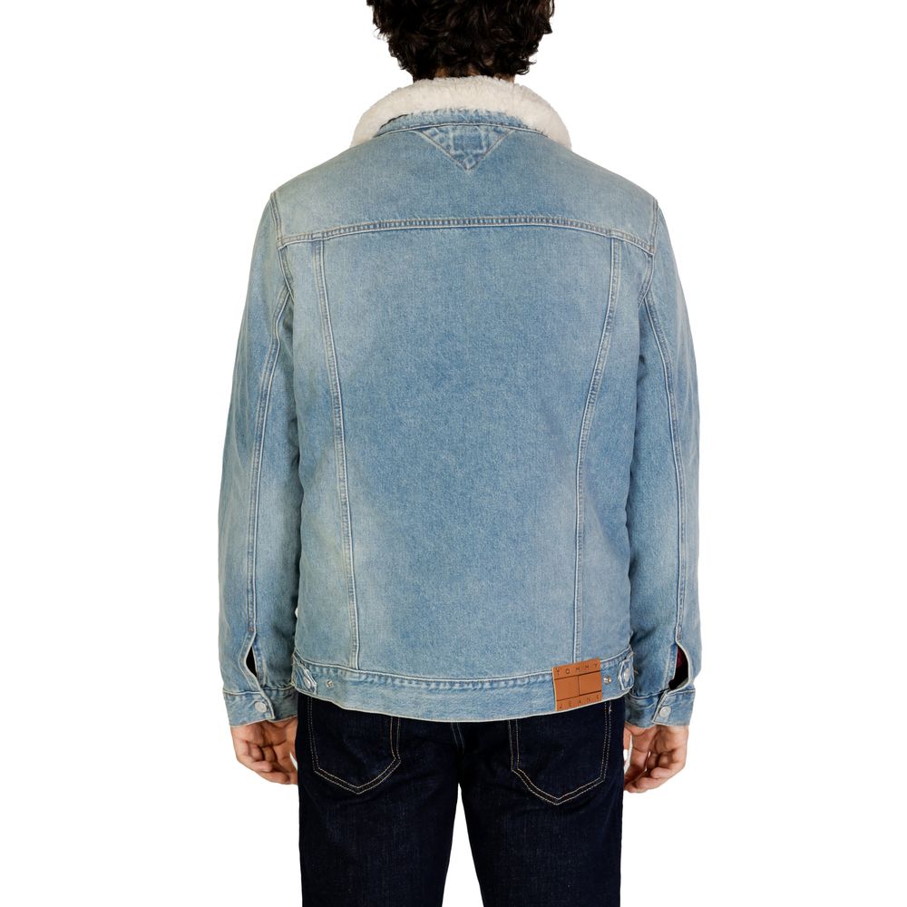 Tommy Hilfiger Jeans Hellblaue Baumwolljacken &