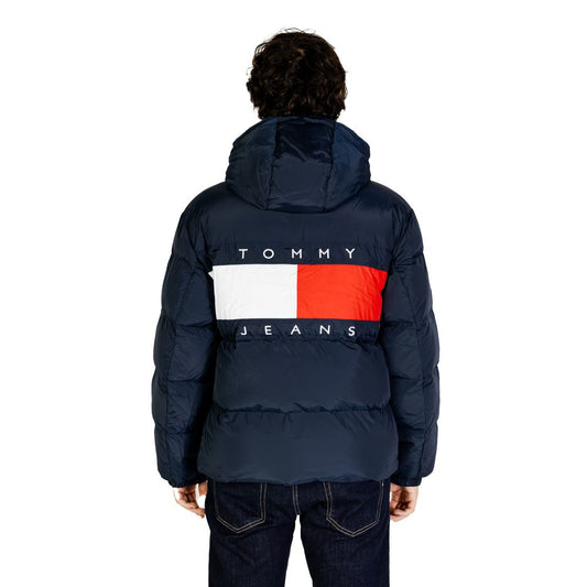 Tommy Hilfiger Jeans Blaue Jacken aus recyceltem Polyester &