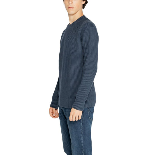 Calvin Klein Jeans Schwarzer Pullover aus Bio-Baumwolle