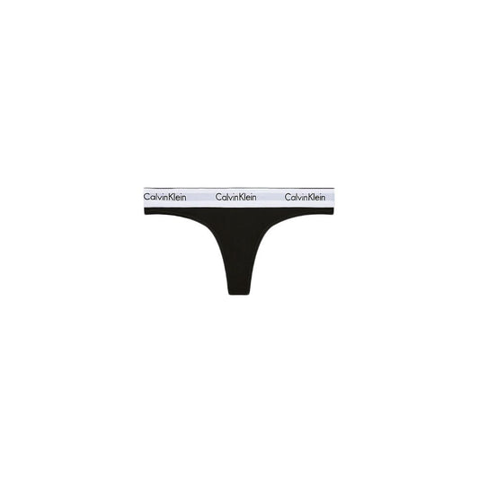 Calvin Klein Underwear Schwarze Baumwoll-String