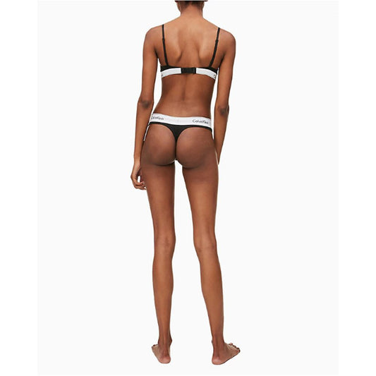Calvin Klein Underwear Schwarze Baumwoll-String