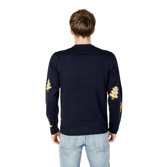 Only & Sons Blue Marabou Sweatshirt