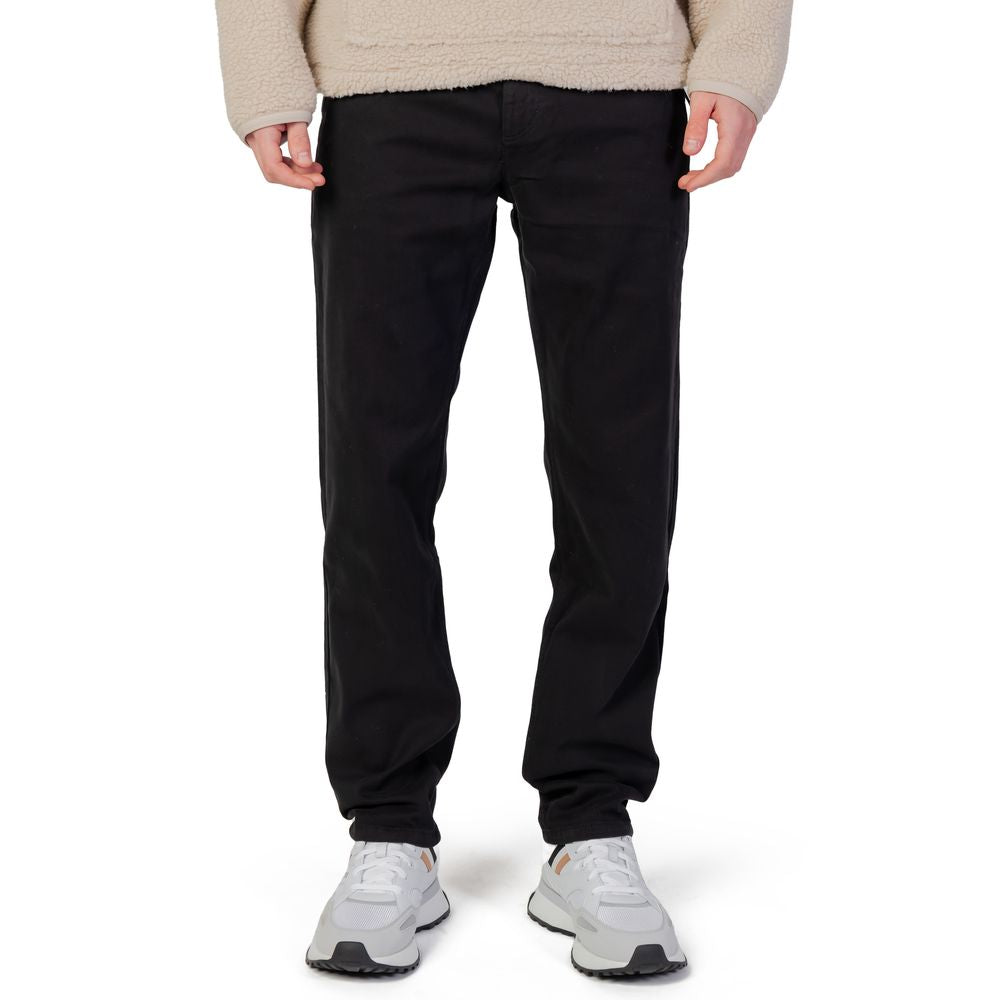 Hugo Boss Schwarze Baumwollhose