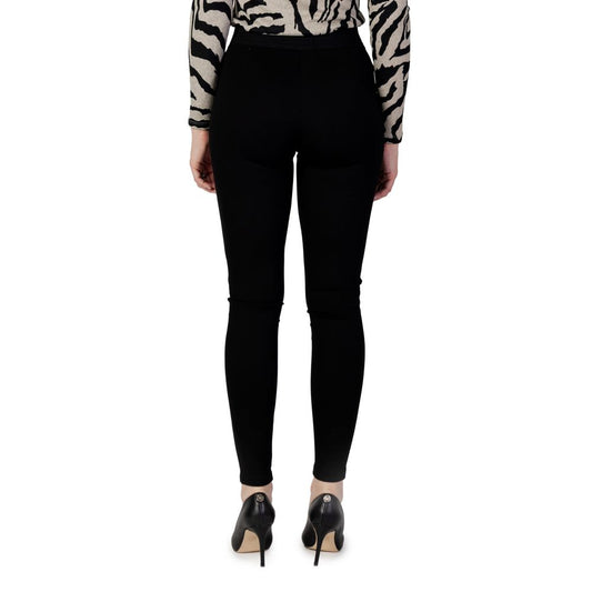 Only Black Viscose Leggings