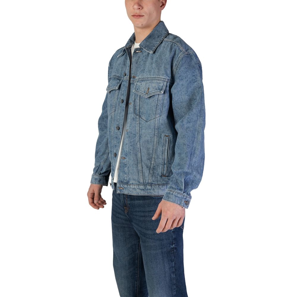 Hugo Boss Hellblaue Baumwolljacken &