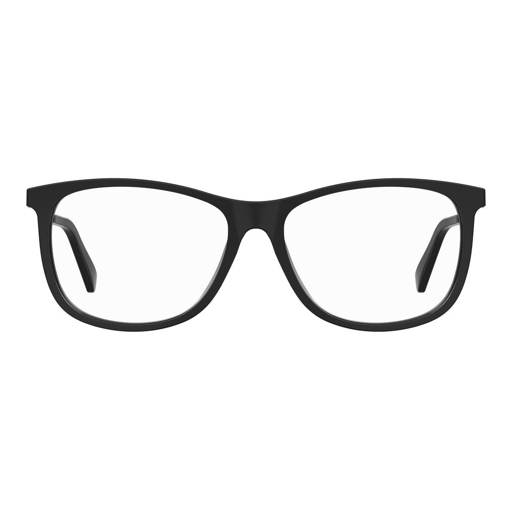 Love Moschino Schwarzer Acetat-Rahmen