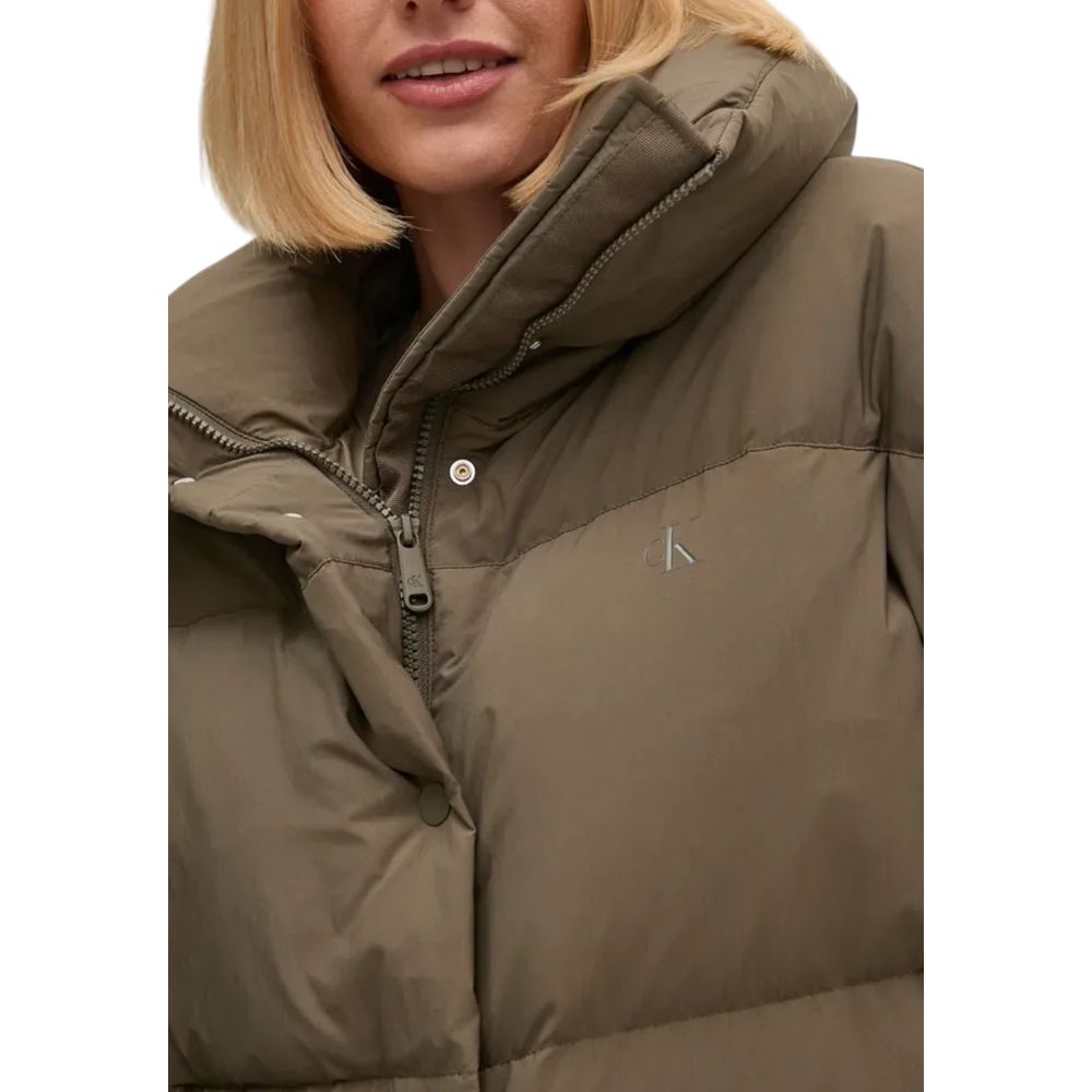 Calvin Klein Jeans Braune Polyester Jacken & Mantel