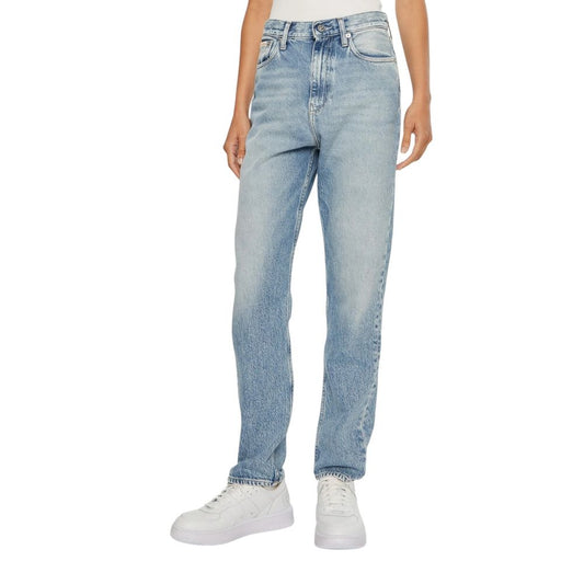 Calvin Klein Jeans Hellblaue Slim Fit Jeans aus Baumwolle