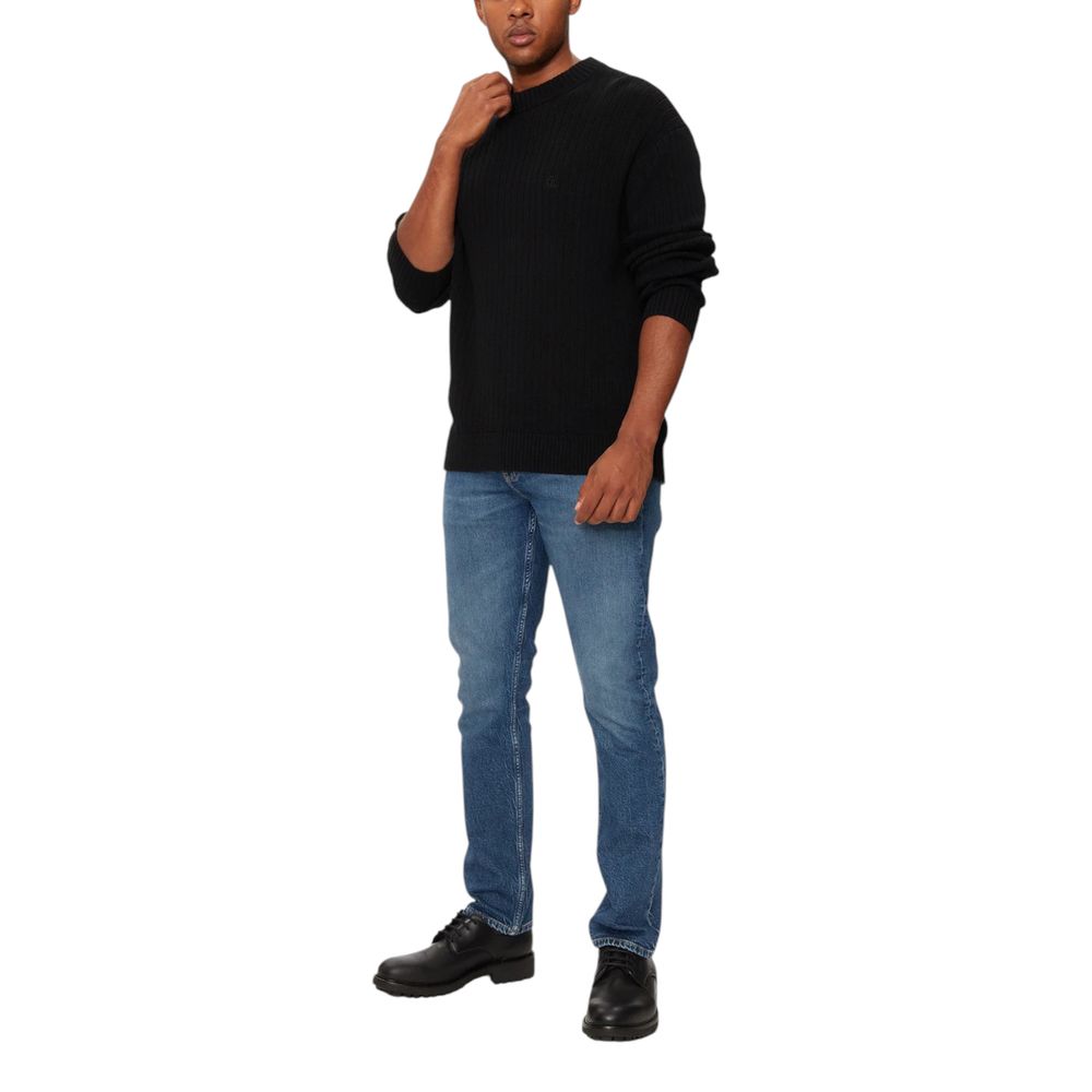 Calvin Klein Jeans Blaue Baumwoll-Skinny-Jeans