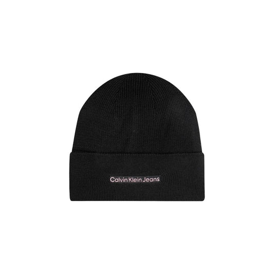 Calvin Klein Jeans Schwarze Baumwollmütze (Baseball-Cap)