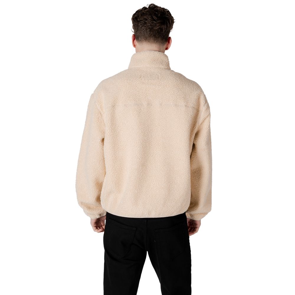 Calvin Klein Jeans Cremefarbene Jacken aus recyceltem Polyester &