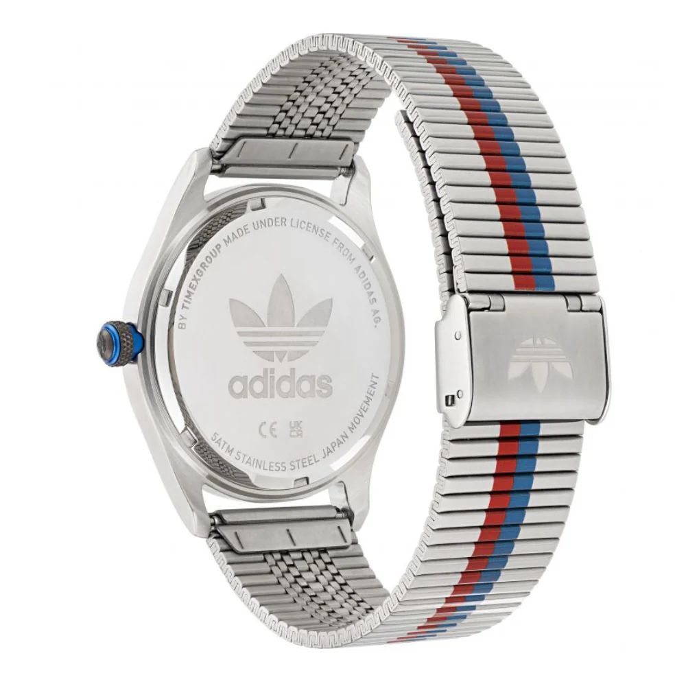 Adidas Gray Stainless Steel Dress Watch