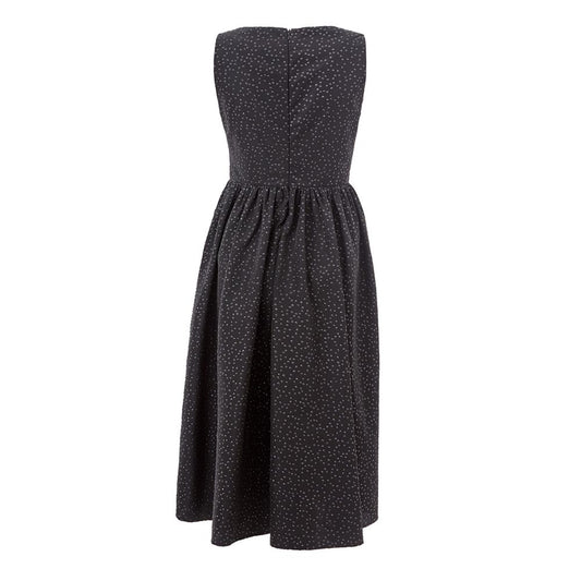 Lardini Black Polyethylene Casual Dress