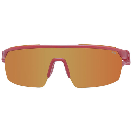 Hugo Boss Rote Polyamid-Sonnenbrille