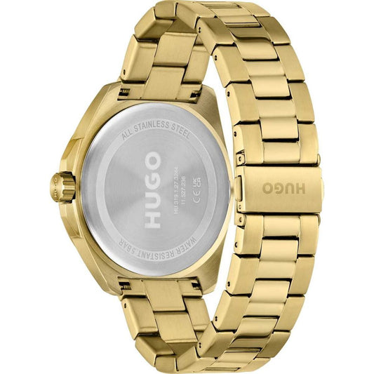 Hugo Boss Gold-Edelstahl-Uhr