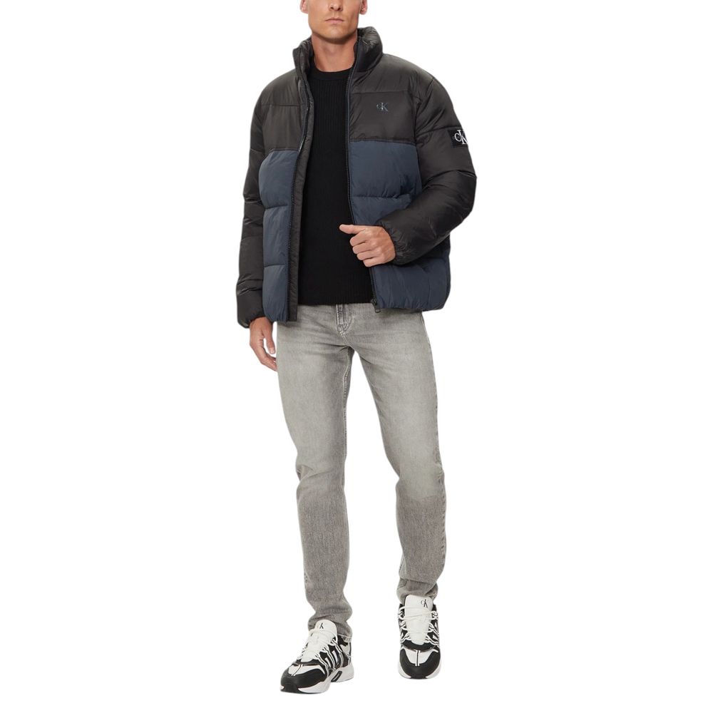 Calvin Klein Jeans Blaue Jacken aus recyceltem Polyamid &