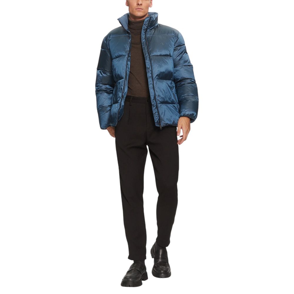 Calvin Klein Jeans Blaue Jacken aus recyceltem Polyamid &