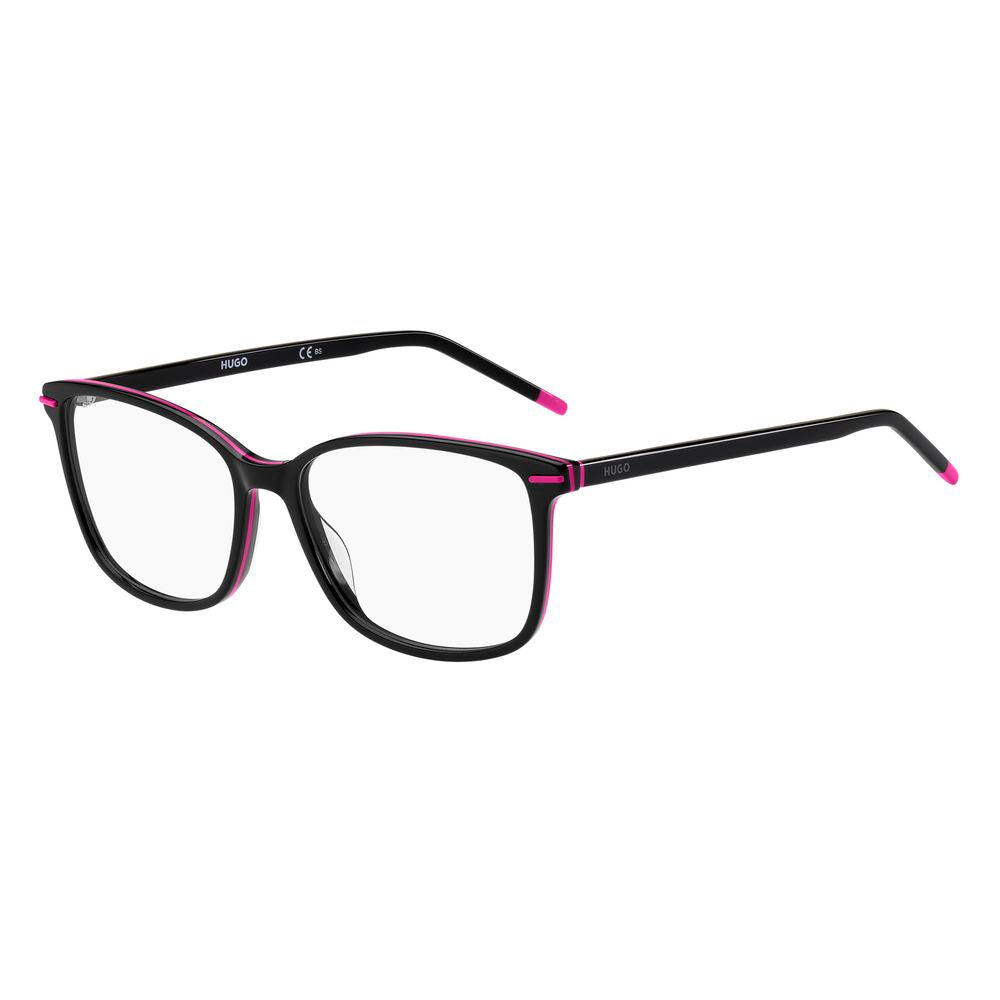 Hugo Boss Schwarzer Acetat-Rahmen