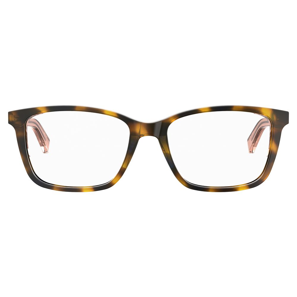 Love Moschino Braune Acetat-Rahmen